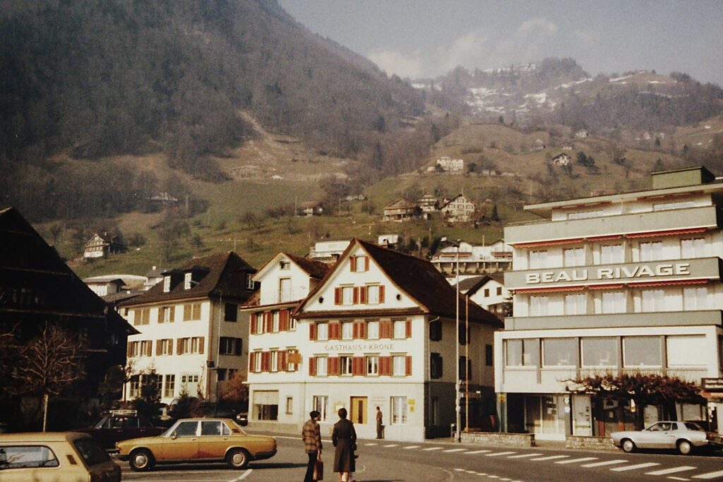 Gasthaus Krone und Hotel Beau Rivage 1970-1980