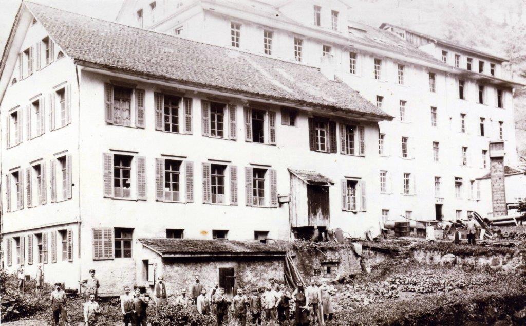 obere Fabrik, Seidenfabrik ca. 1880-1900